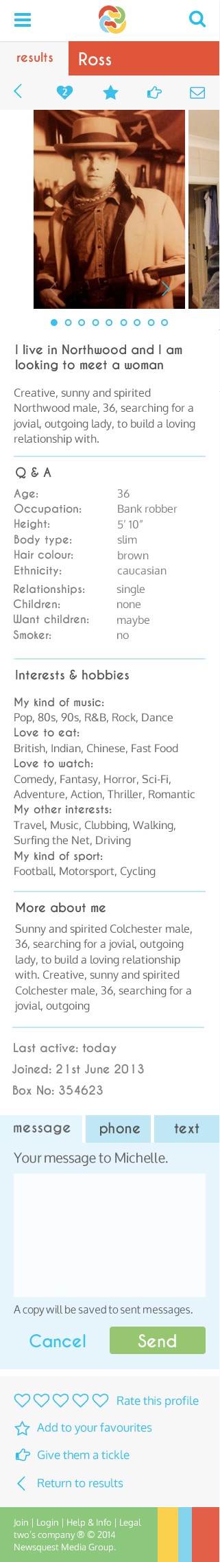 two's company profile mobile breakpoint