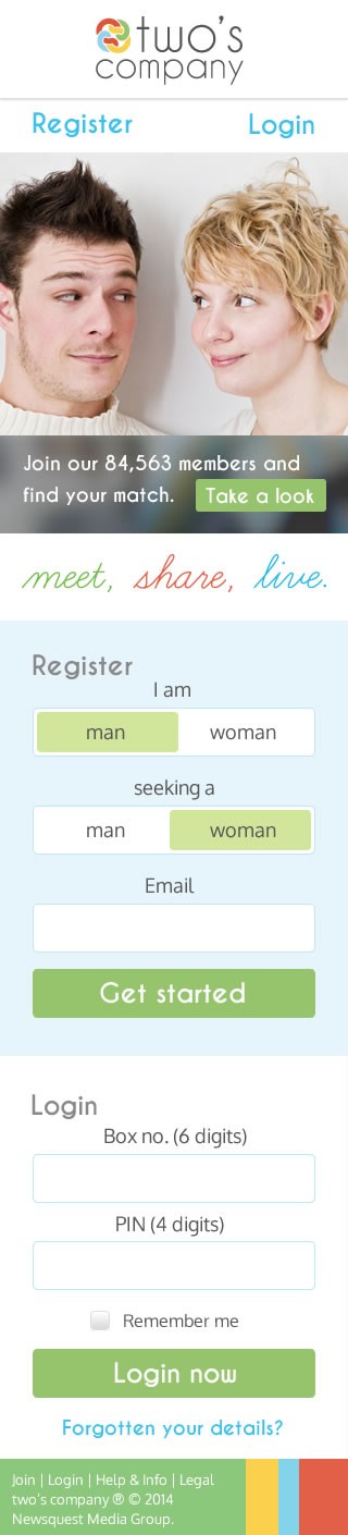 two's company homescreen mobile breakpoint