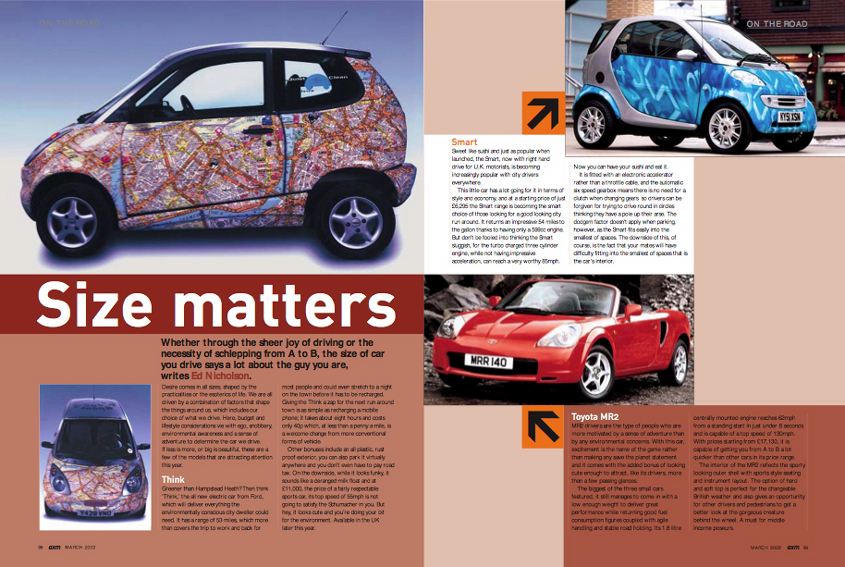 Motoring Spread - Client: AXM